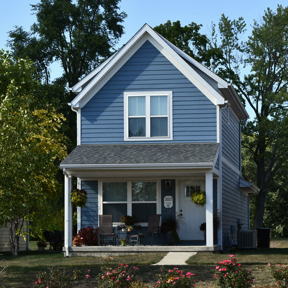 The Blue Cottage Floor Plan