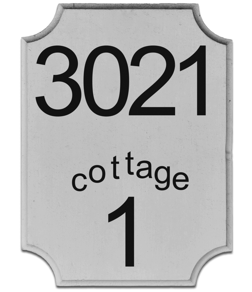 Address Sign 1