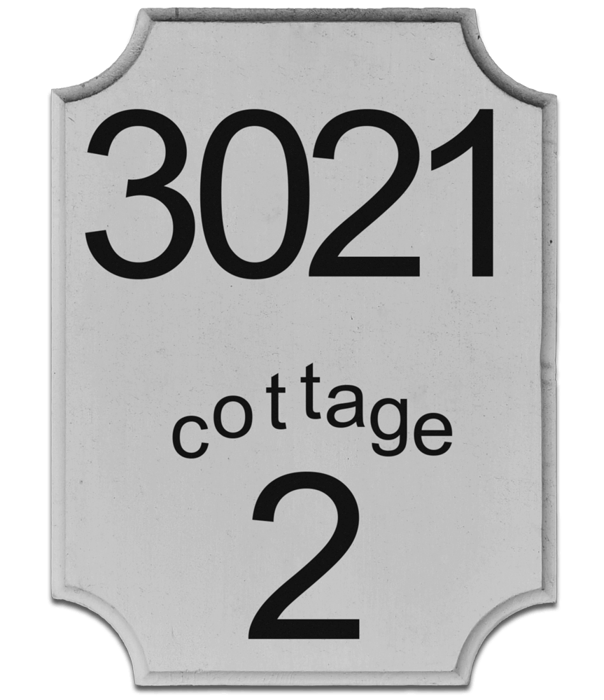 Address Sign 2