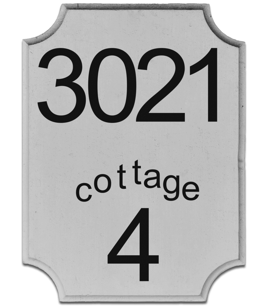 Address Sign 4
